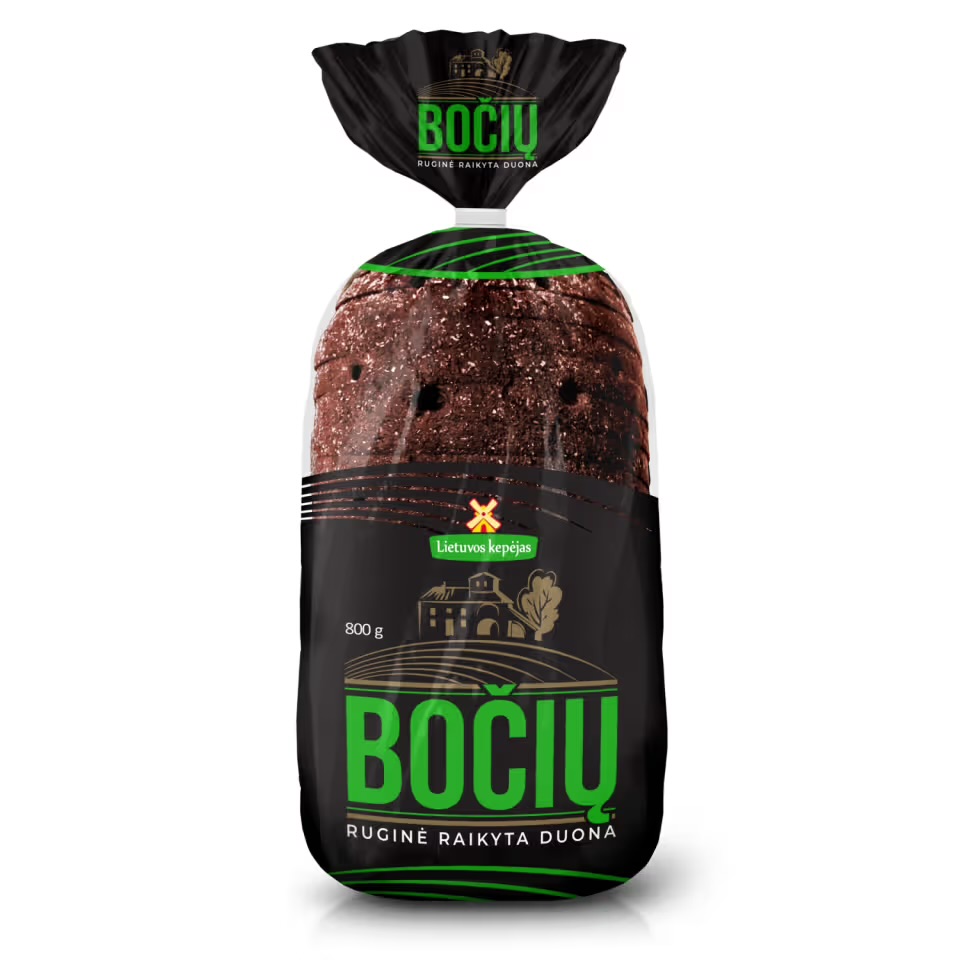 „Bočių“ duona raikyta 800g. UŽSISAKYTI GALIMA NUO DABAR. ŠI PREKĖ BUS IŠSIŲSTA VASARIO 2/3D.