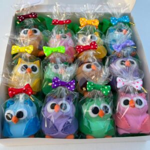 Meduoliniai pelėdžiukai, 12vnt.