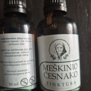 Meškinių česnakų trauktinė (Allium ursinum)