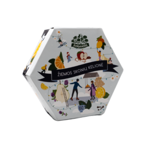 Arbatų rinkinys “Žiemos skonių kelionė” Žolynėlis, 60 pakelių, 6 skoniai